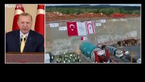 Cumhurbaşkanı Erdoğan KKTC Sulama İletim Tüneli Açılış töreninde konuştu