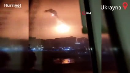 Rusya’nın başlattığı askeri operasyonun ardından Kiev’de patlama sesleri