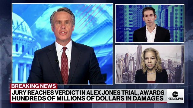 Alex Jones ordered to pay nearly $1 billion in Sandy Hook defamation case _ ABCN