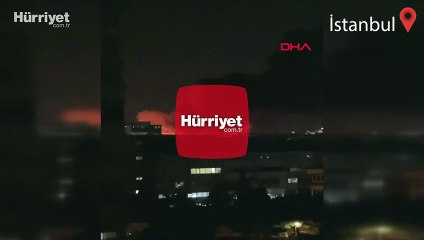 İstanbul'da sanayi bölgesinde yangın