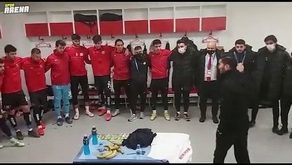 Nuri Şahin'den soyunma odasında beğeni alan konuşma!