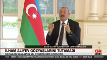 Aliyev anlatırken gözleri doldu: 'Budur Azerbaycan, budur Azerbaycan halkı'