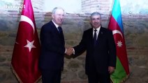 Bakan Akar, Azerbaycan Savunma Bakanı Hasanov ile bir araya geldi