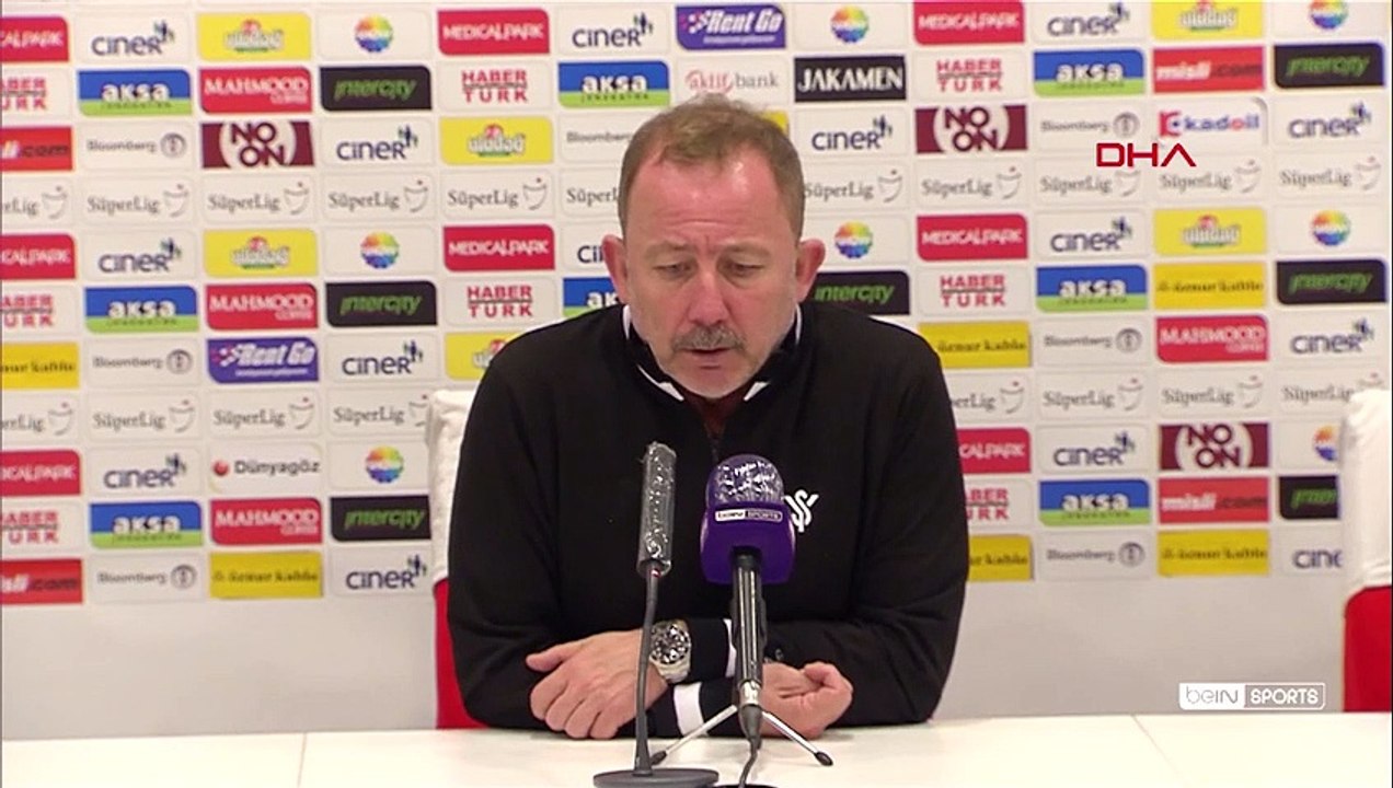 Sergen Yalçın: Kaybettiğimiz için üzgünüz