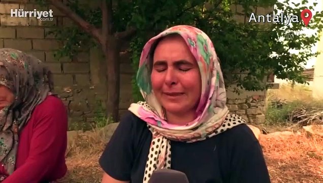 Yeni aldıkları eşyaları ve evleri yanan çift, yaşadıklarını gözyaşları içinde anlattı