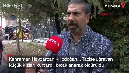 Tacize uğrayan 2 kız çocuğunun yardım istediği Haydarcan, bıçaklanarak öldürüldü