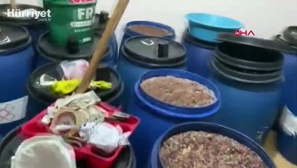 Adana'daki 'zehir' operasyonunda 9 bin litre sahte içki ele geçirildi
