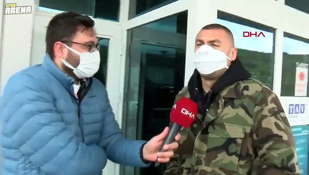 A Milli Futbol Takımı'nın yıldızları Burak Yılmaz ve Yusuf Yazıcı DHA'ya konuştu