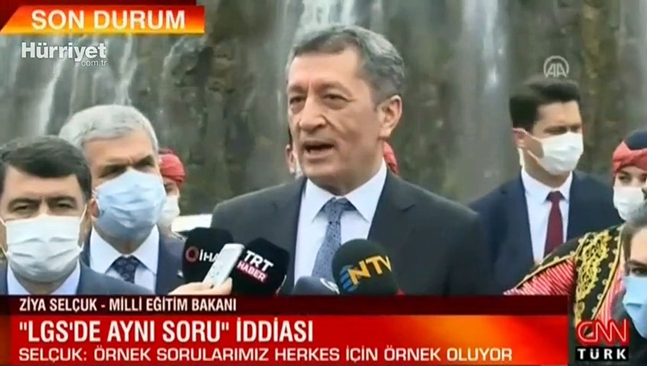 Milli Eğitim Bakanı Ziya Selçuk'tan LGS'de aynı soru iddialarına yanıt