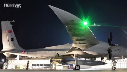 AKINCI TİHA'dan faydalı yükle 13 saat 24 dakika uçuş