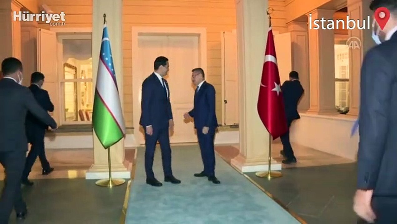 Cumhurbaşkanı Yardımcısı Oktay, Özbekistan Başbakan Yardımcısı Umurzakov ile görüştü