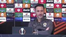 Fenerbahçe'nin teknik direktörü Vitor Pereira maç sonu açıklamalarda bulundu