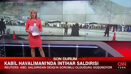 Kabil Havalimanı'nda intihar saldırısı
