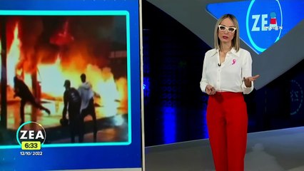 Integrantes del crimen organizado queman un Oxxo en Guanajuato