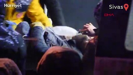 İtfaiye başçavuşu boru içinde 200 metre sürünüp, baygın işçiye hayat verdi