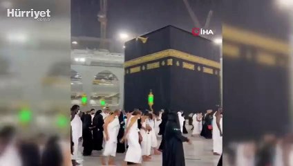 Mekke'yi şiddetli yağış vurdu