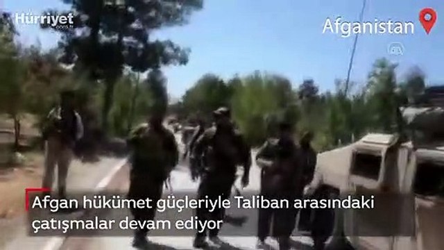 Afgan hükümet güçleriyle Taliban arasındaki çatışmalar devam ediyor
