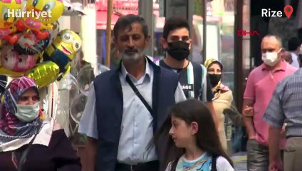 Vakaların azaldığı Rize, yine nüfusa oranla en fazla vaka görülen il oldu