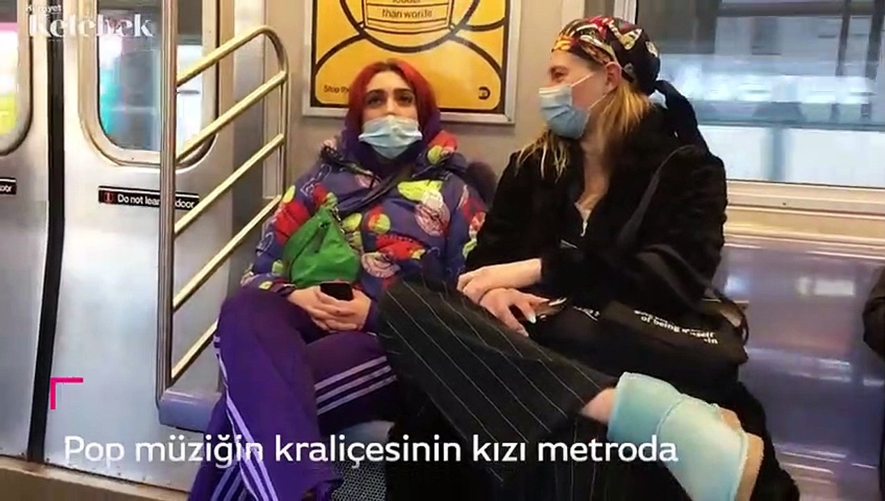 Metroda görüntülendi