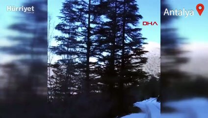 Tamamen kuruyan Avlan Gölü'nde 'su' sevinci