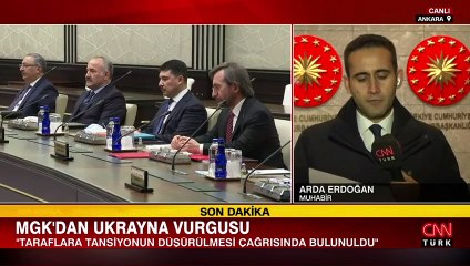 Milli Güvenlik Kurulu Toplantısı sona erdi