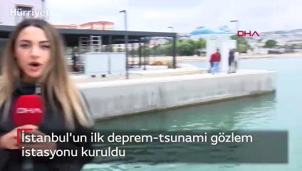 İstanbul'un ilk deprem-tsunami gözlem istasyonu kuruldu