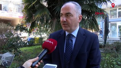 Rize'de korozyon nedeniyle riskli duruma gelen binaların yıkımı sürüyor