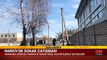 Harkiv'de sokak çatışması kamerada