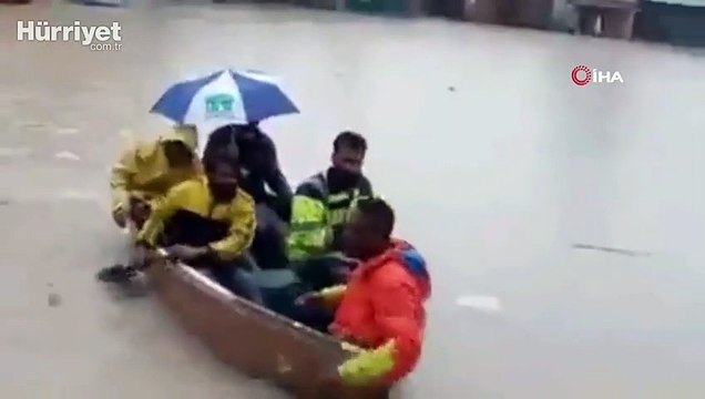 Şiddetli yağışlar en az 300 evi yıktı! Pakistan'da acil durum...