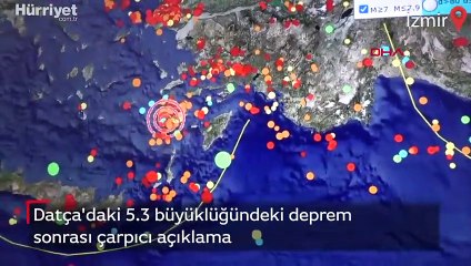 Datça'daki deprem sonrası Prof. Dr. Hasan Sözbilir'dan çarpıcı açıklama