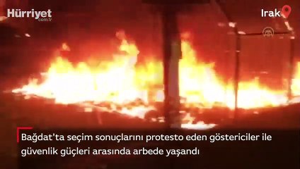 Bağdat'ta Yeşil Bölge'de arbede