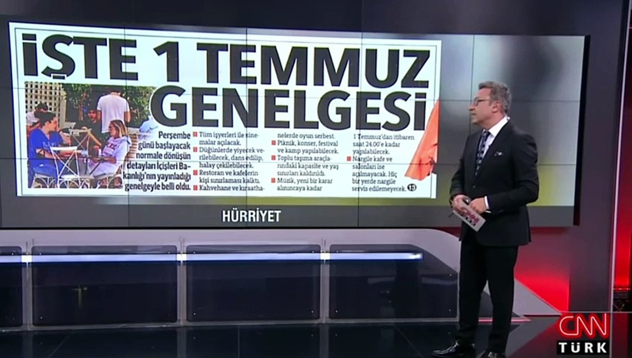 İçişleri Bakanlığı kademeli normalleşme genelgesinin detaylarını paylaştı