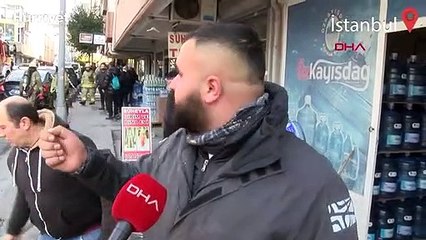 Küçükçekmece’de yangında dairede mahsur kalan öğrenciler kurtarıldı