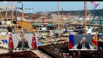 Cumhurbaşkanı Erdoğan Akkuyu Nükleer Güç Santrali’nin Üçüncü Ünitesinin Temel Atma Töreni'nde açıklama yaptı