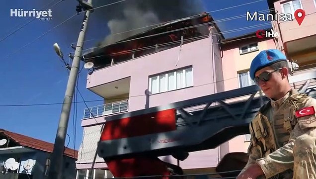 Manisa’da görev yapan uzman çavuş, ev yangınında hayatını kaybetti