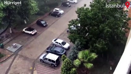 İstanbul'da beklenen yağış başladı