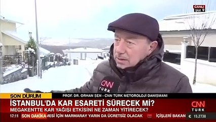 İstanbul'da kar yağışı sürecek mi?