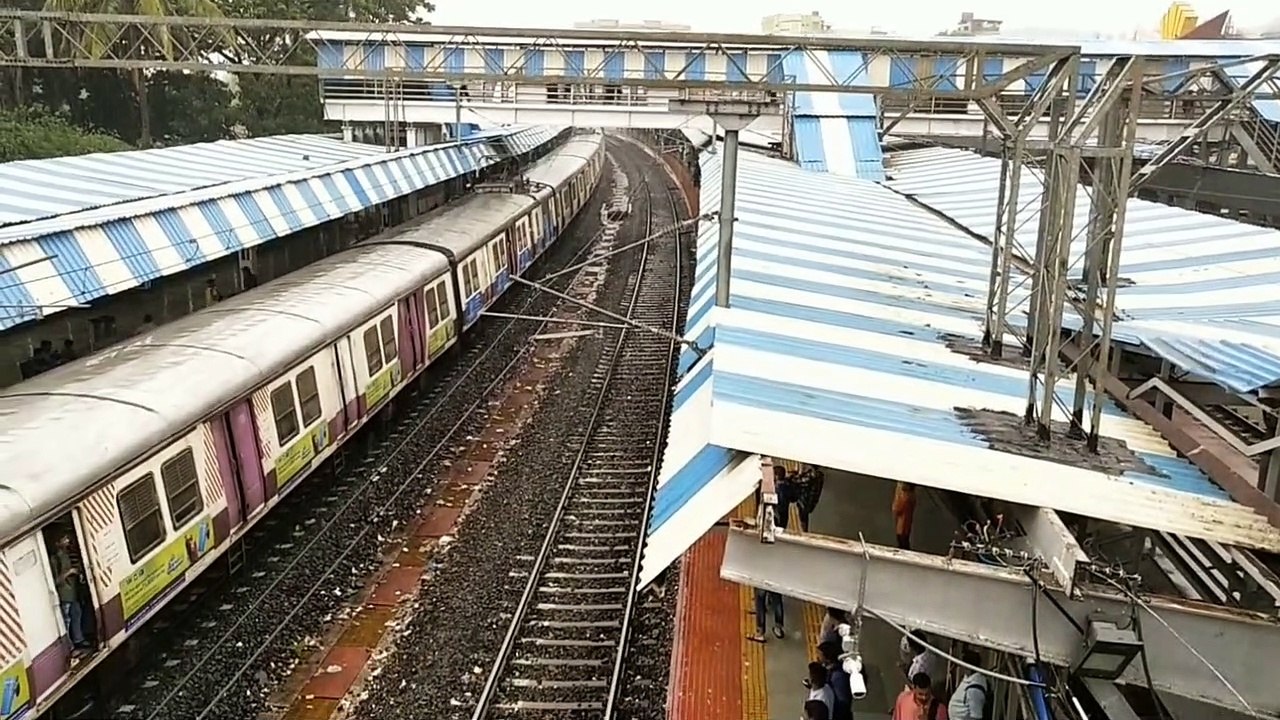 Mumbra Railway Station #indianrailways #thane #mumbailocaltrains