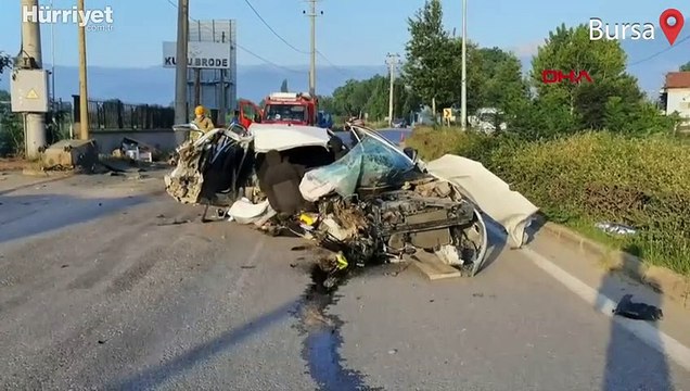 Bursa'da feci kaza! Ölü ve yaralılar var