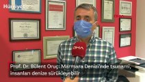 Prof. Dr. Bülent Oruç: Marmara Denizi'nde tsunami, insanları denize sürükleyebilir