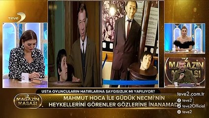 Münir Özkul ve Halit Akçatepe’nin heykelleri tepki çekti!