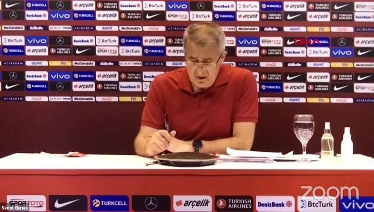 Şenol Güneş, A Milli Takımın EURO 2020 geniş kadrosunu açıkladı