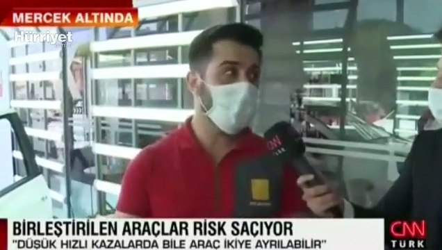 ''Aracınız birleştirilmiş olabilir''