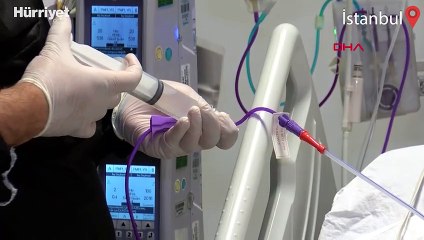 İstanbul'un yoğun bakımlarındaki son durumu DHA görüntüledi