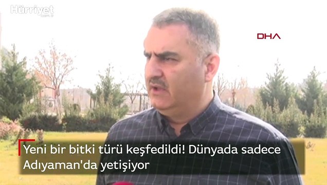 Adıyaman'da yeni bitki türü keşfedildi