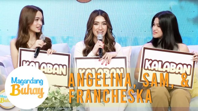 Sam, Angelina, Francheska, Joj, and Jai play Kakampi o Kalaban | Magandang Buhay
