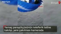 Haserek Dağı'nda teleferik kazası! Tellere takılıp yere çakıldı