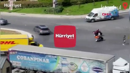 Bağcılar'da tartıştığı taksicinin arkasından böyle ateş etti