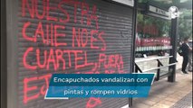 Marchan en Ciudad de México contra militarización, mientras diputados debaten reforma