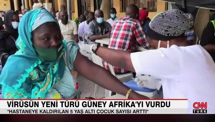 Virüsün yeni türü Güney Afrika'yı vurdu